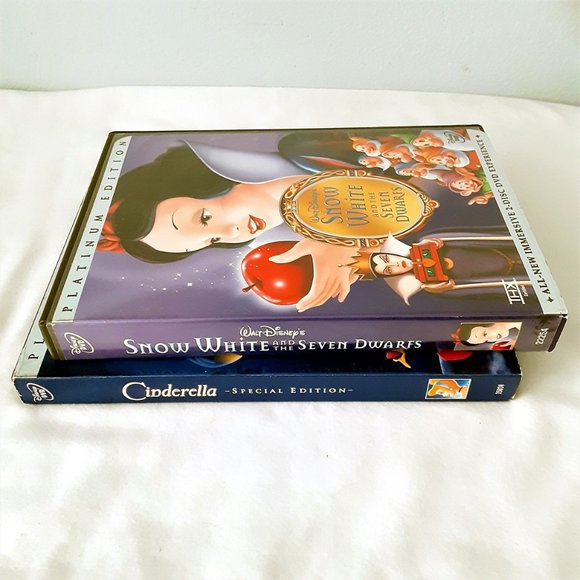 Disney's Cinderella & Snow White Platinum Edition DVD's - Picture 5 of 8